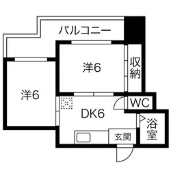 エクセル大橋の物件間取画像